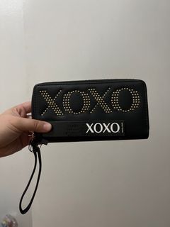 XOXO Long Black Wallet