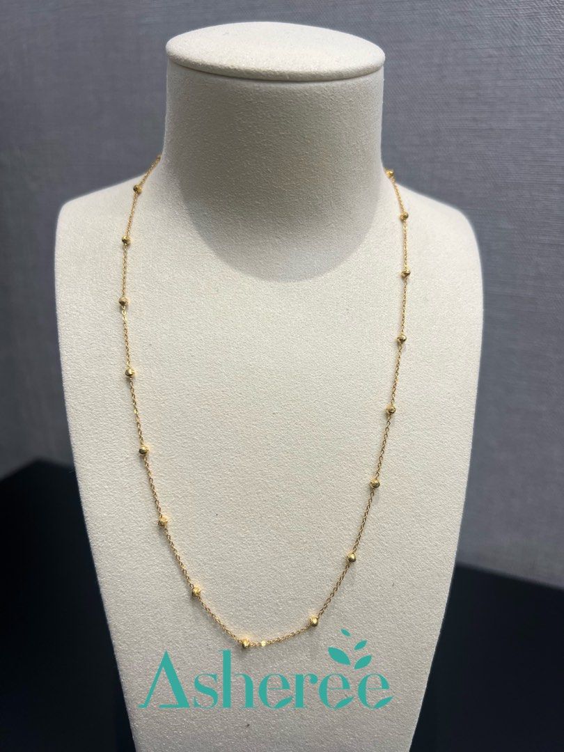 New stylish gold necklace on sale