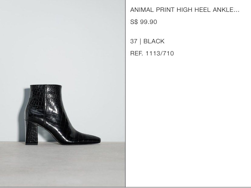 White ankle boots zara outlet