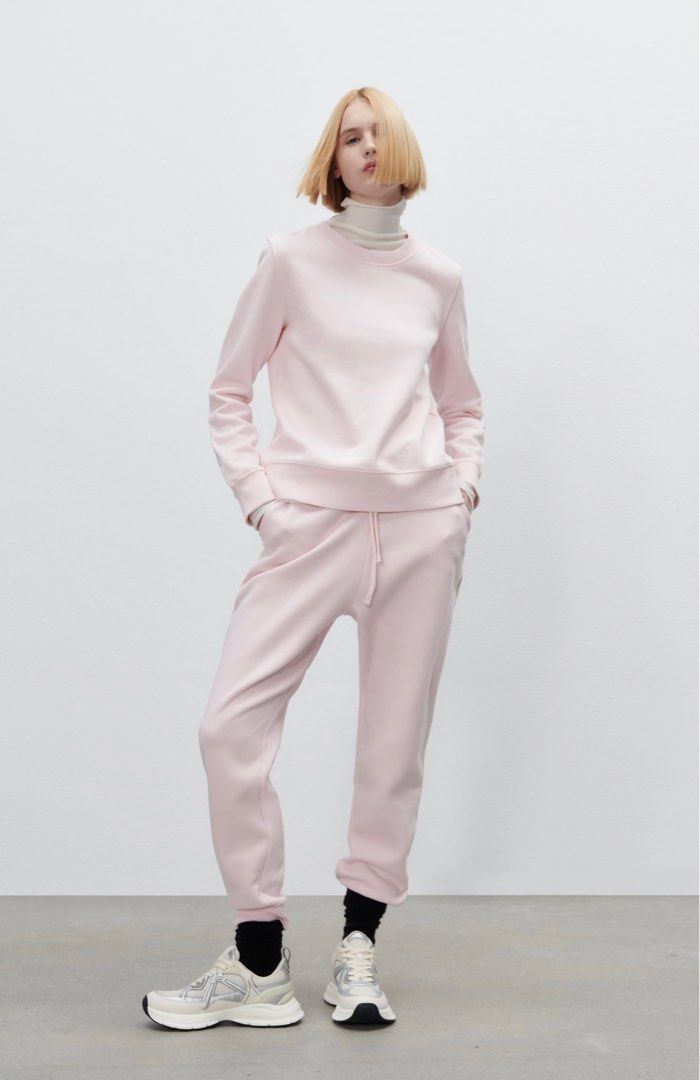 ZARA jogging pants trousers pink