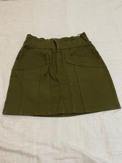 Zara Short Denim Skirt (L)