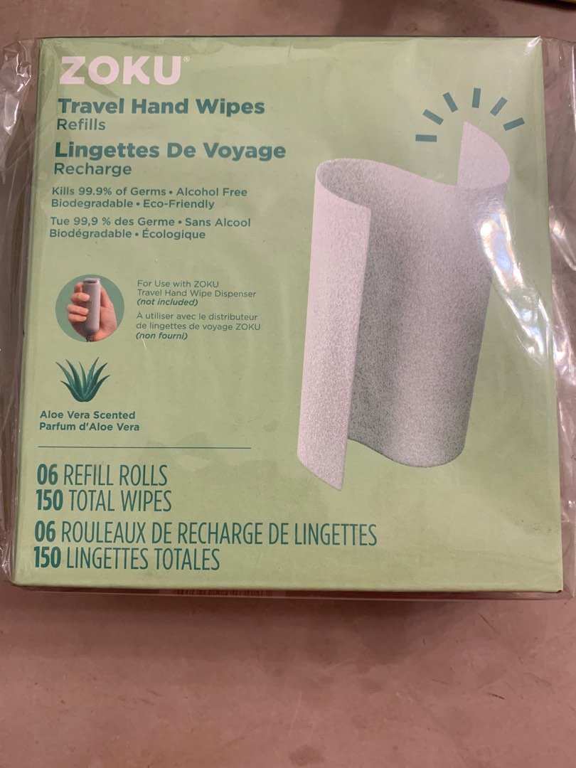 ZOKU濕紙巾補充包六入一組