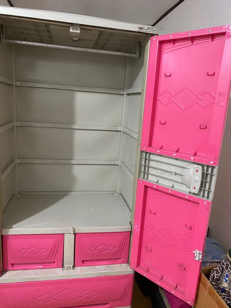 Zooey Wardrobe / Drawer, Furniture & Home Living, Furniture