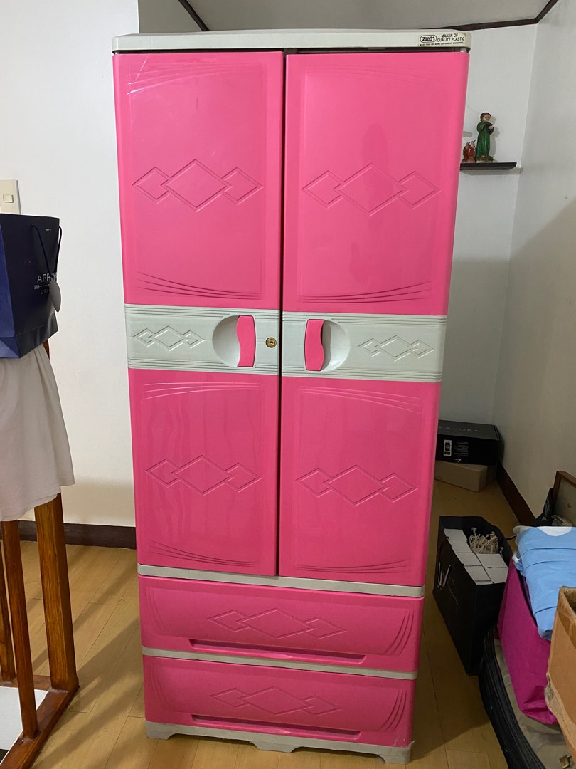 Zooey Wardrobe / Drawer, Furniture & Home Living, Furniture