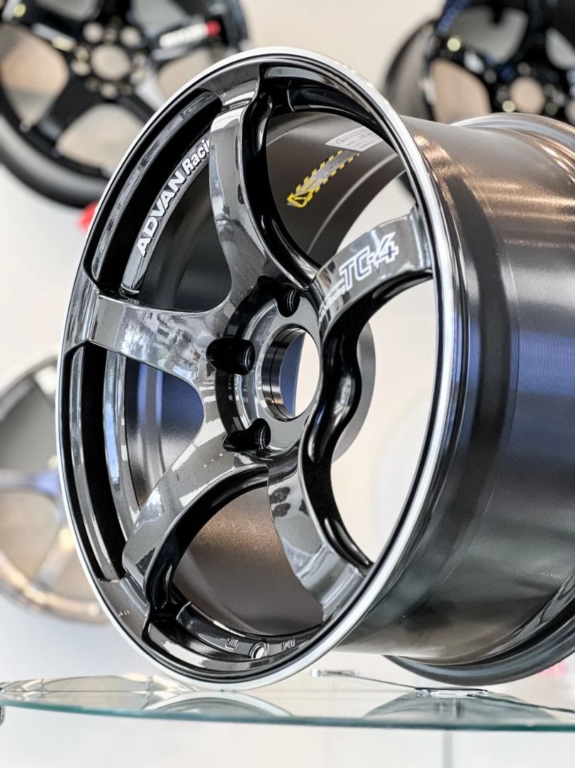 18'' ADVAN RACING TC4 JAPAN RIM, Car Accessories, Tyres & Rims on Carousell