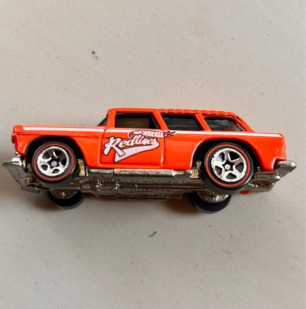 1969 Hot Wheels Chevy Nomad Redline toy car model Hobbies Toys