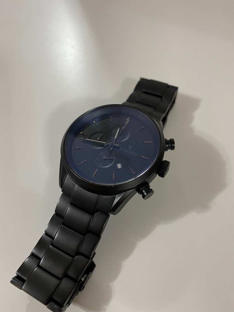The chrono s store matte black steel