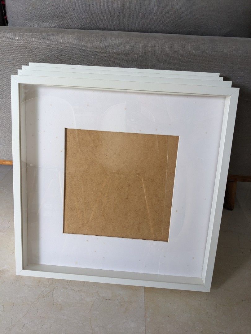 4x Ikea Ribba Photo Frame for 30x30cm Photos, Furniture & Home Living ...