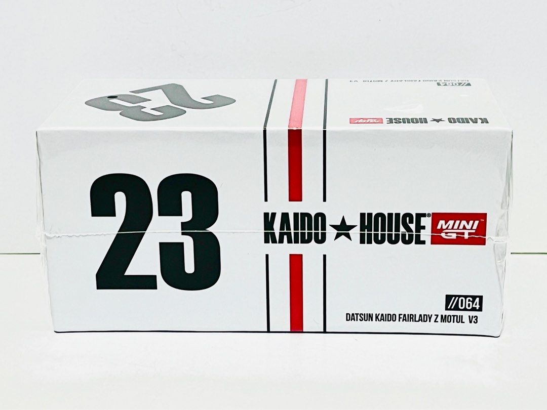 全新未開封Kaido House x MiniGT No. KHMG 064 Scale 1:64 1/64 比例Mini GT  合金車仔日產Nissan Fairlady Z Motul V3 右軚版, 興趣及遊戲, 玩具& 遊戲類-