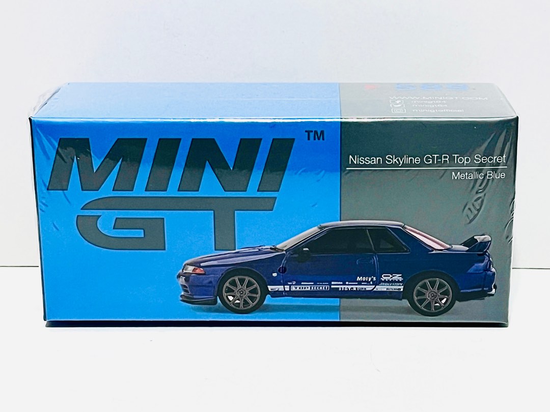 全新未開封MiniGT No. 589 Scale 1:64 1/64 比例Mini GT 合金車仔日產