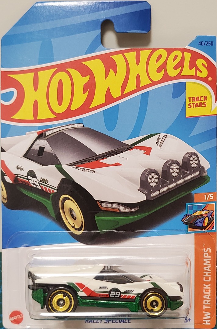 全新未拆] Hot Wheels Rally Speciale 合金模型玩具跑車Mattel 1:64