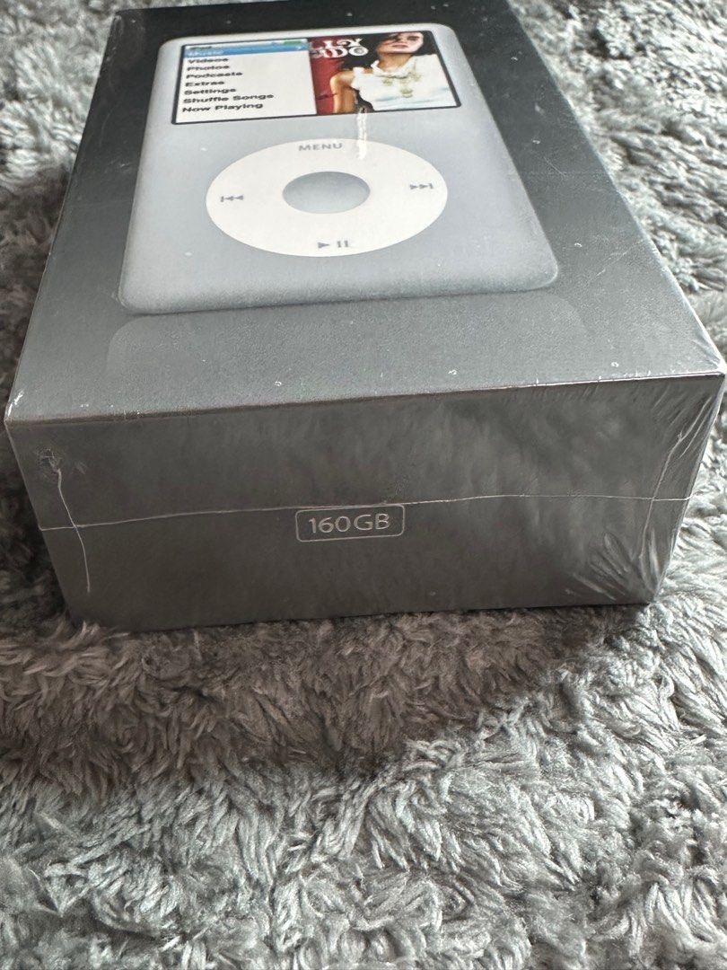全新未開封2007 年Apple iPod Classic 160GB 6th gen, 音響器材, 音樂