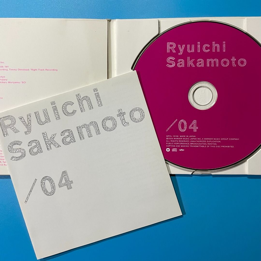 坂本龍一Sakamoto - 04 日版精選CD Louis Vuitton 150周年紀念曲 