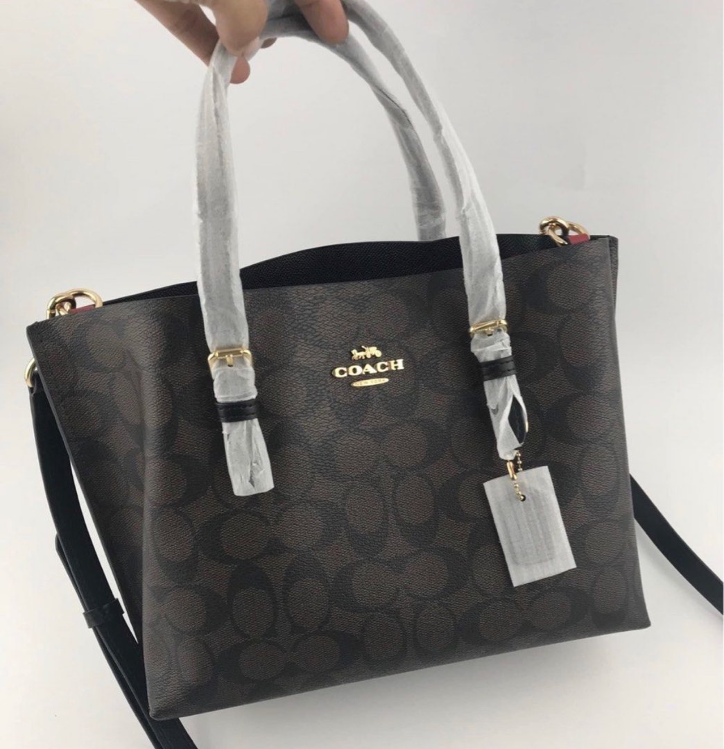 🔺 SALE COACH MOLLIE MONOGRAM TOTE 🔺, Luxury, Bags & Wallets on Carousell