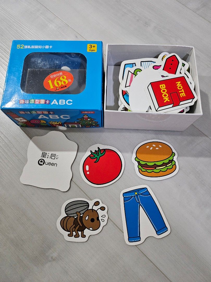 Abc flashcard, Babies & Kids, Infant Playtime on Carousell