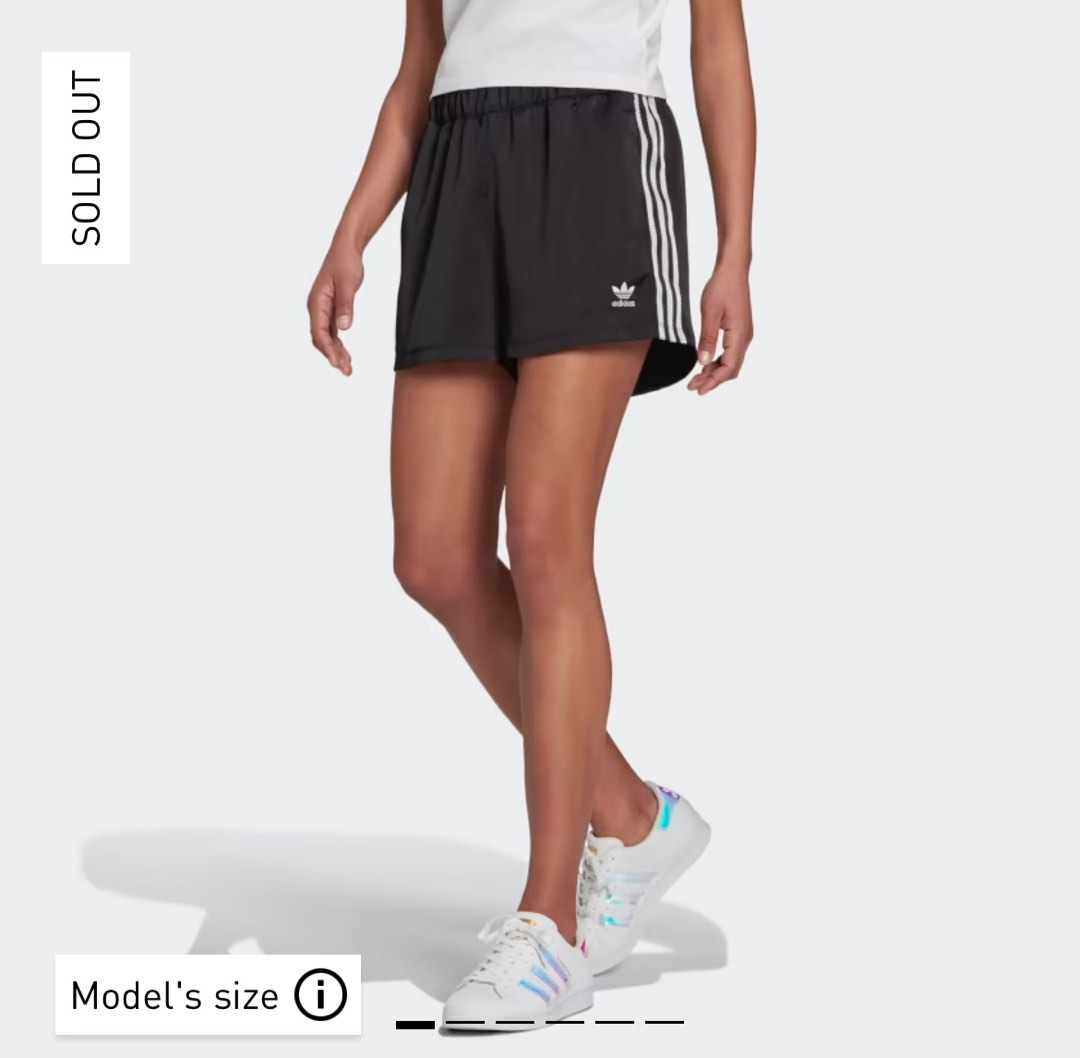 Adidas originals on sale satin shorts