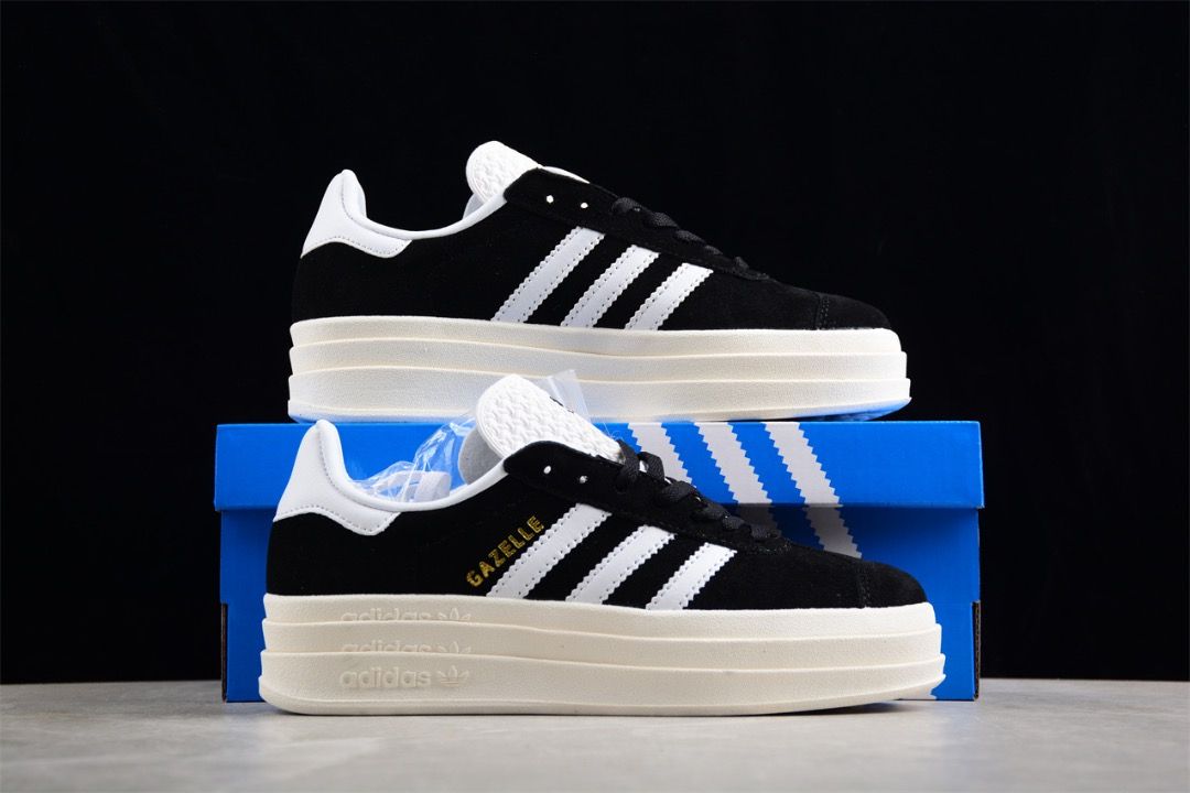 Adidas Gazelle Bold Shoes Black Euro 36 45
