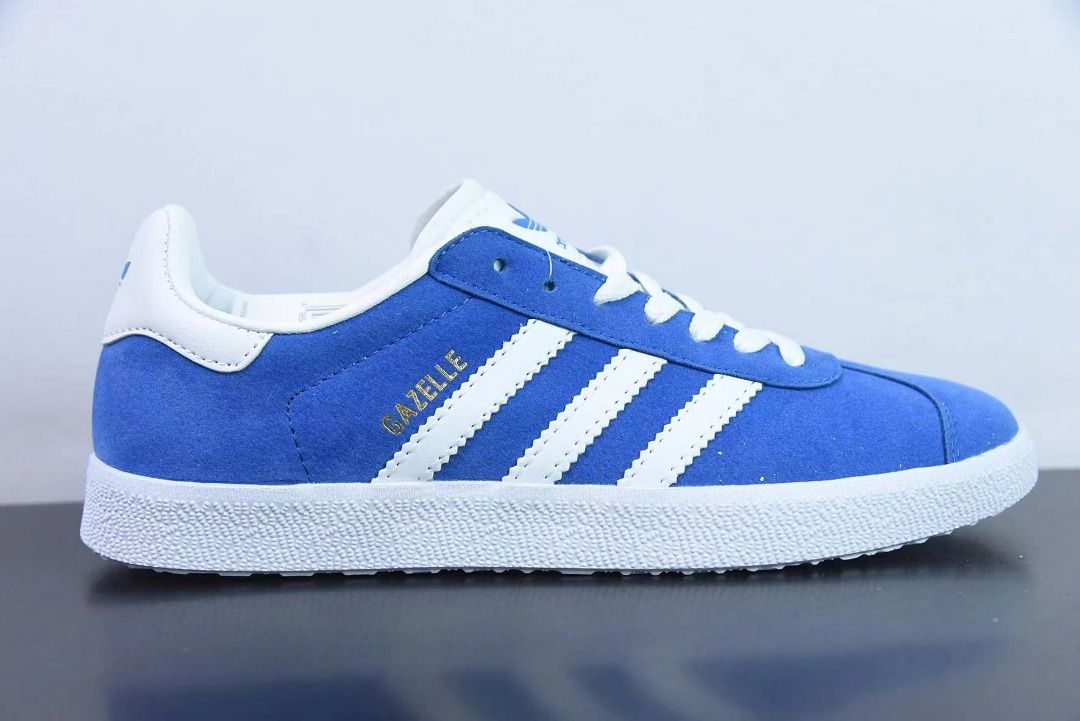 adidas originals Gazelle blue white Men s Fashion Footwear