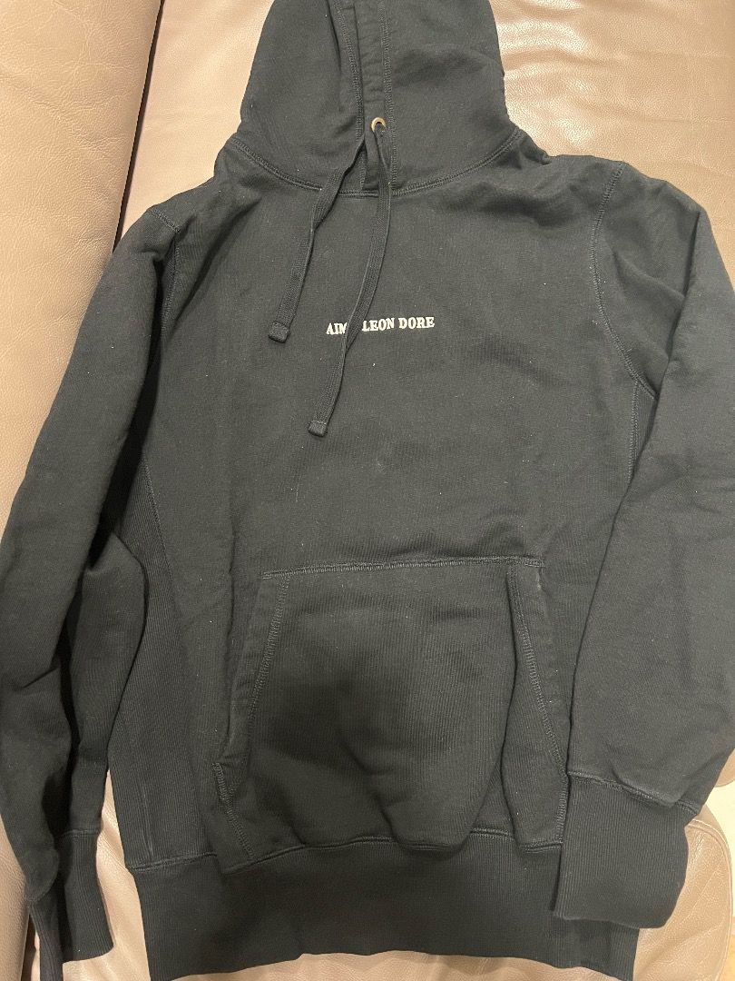 Aime leon dore hoodie black new arrivals