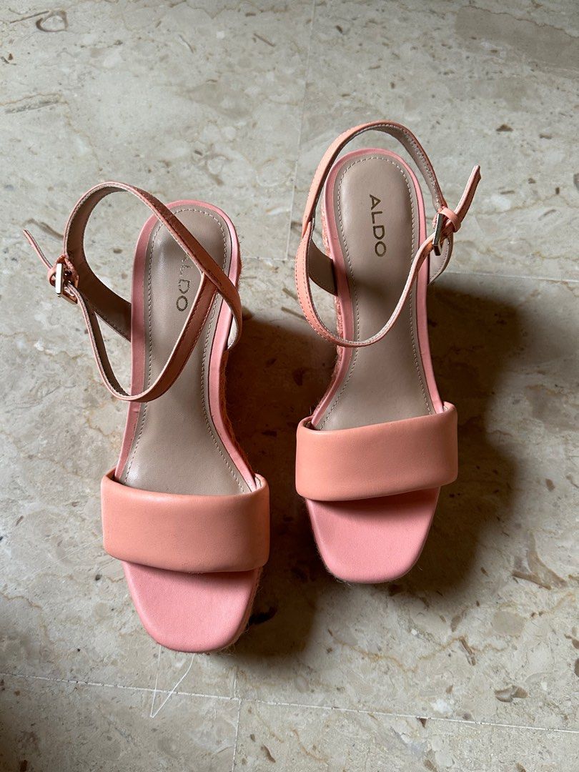Aldo pink shop heels