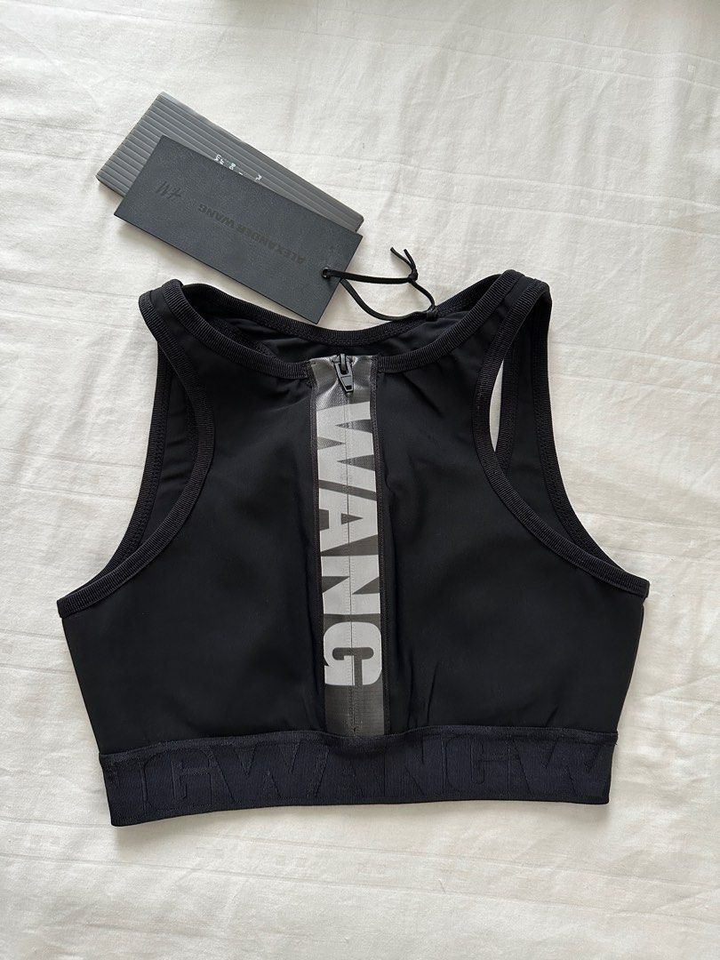 Alexander Wang X H&M sports bra, Women's Fashion, Activewear on Carousell