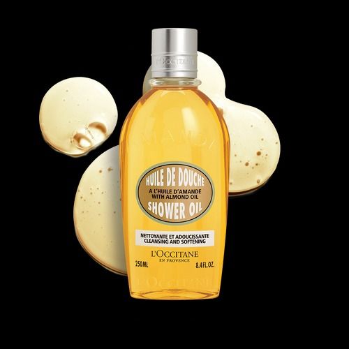 Almond Shower Oil Loccitane, Beauty & Personal Care, Bath & Body, Bath
