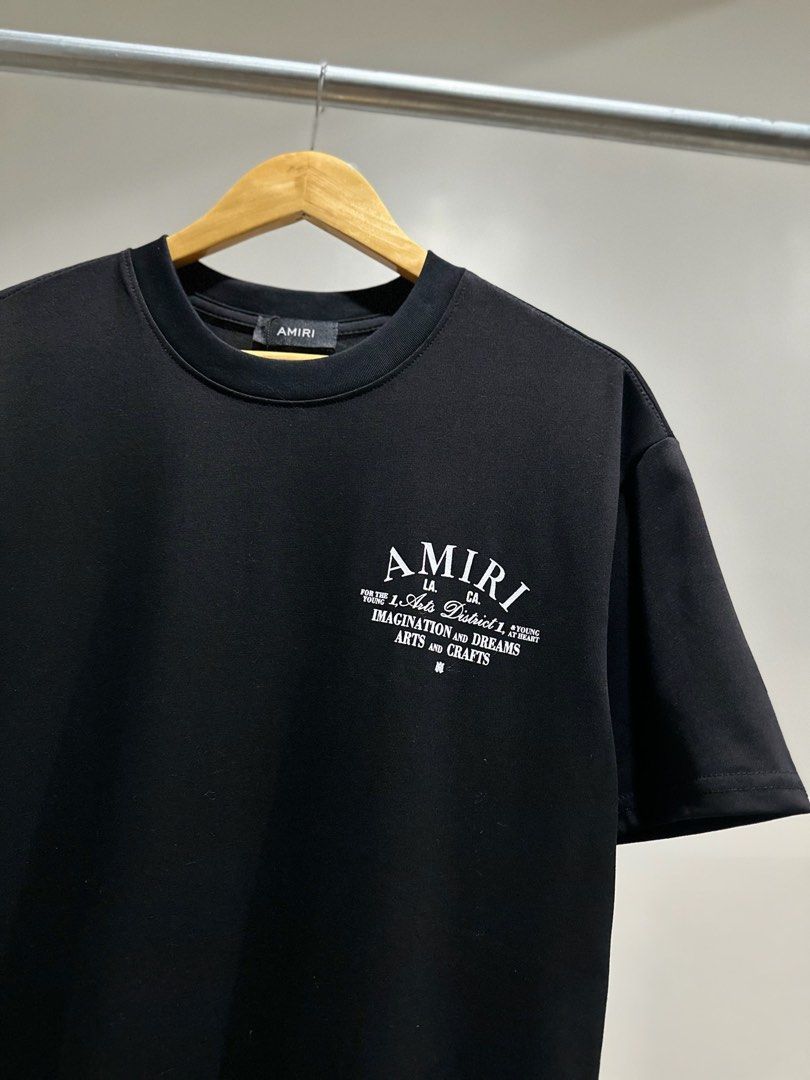 Amiri T-Shirt (Black) (Category: Tshirts & Polo Shirts ) located in Antipolo. Submitted by dane.a (Listing ID 1272272345, Image 2). Description: Large (22x30) Available on hand, same day delivery and returns. Fixed price. No haggling! MOP: Gcash/BDO/SecurityBank.