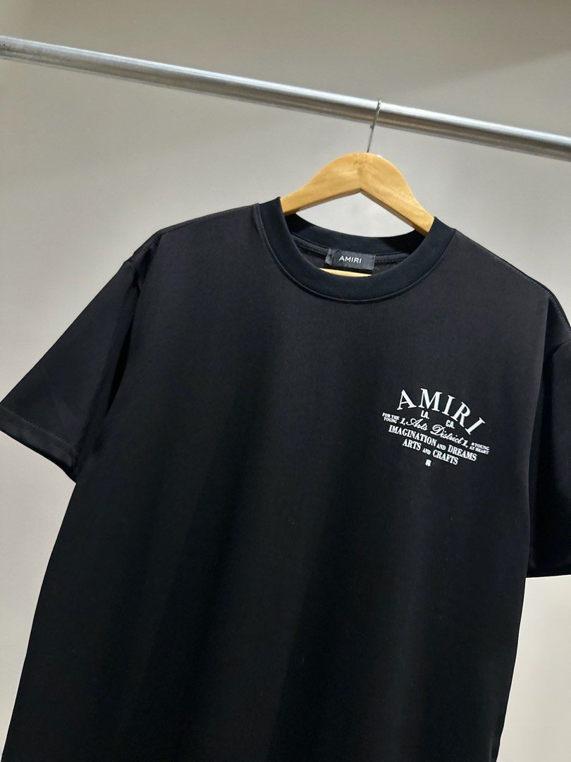 Amiri T-Shirt (Black) (Category: Tshirts & Polo Shirts ) located in Antipolo. Submitted by dane.a (Listing ID 1272272345, Image 3). Description: Large (22x30) Available on hand, same day delivery and returns. Fixed price. No haggling! MOP: Gcash/BDO/SecurityBank.
