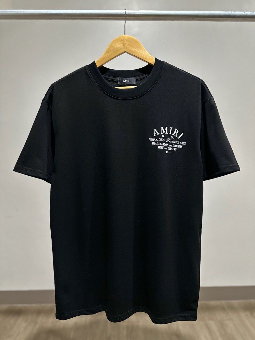Amiri T-Shirt (Black) (Category: Tshirts & Polo Shirts ) located in Antipolo. Submitted by dane.a (Listing ID 1272272345, Image 1). Description: Large (22x30) Available on hand, same day delivery and returns. Fixed price. No haggling! MOP: Gcash/BDO/SecurityBank.
