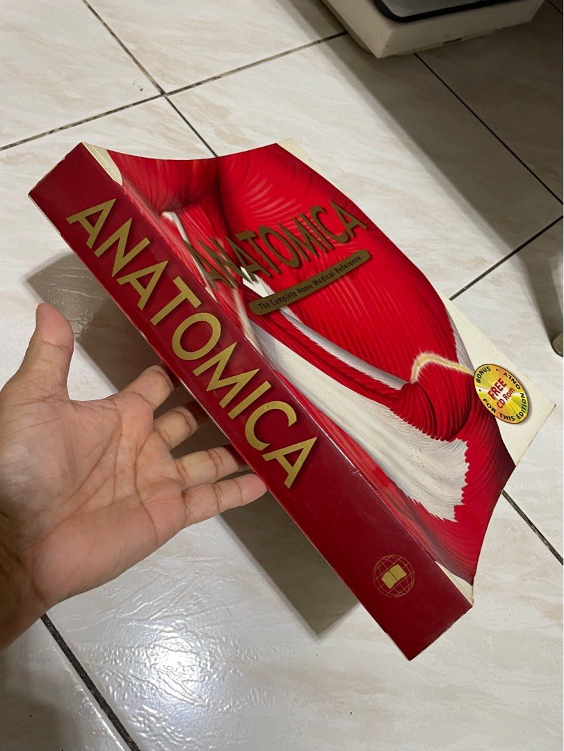 ANATOMICA THE COMPLETE HOME MEDICAL REFERENCE BOOK (Category: Textbooks) located in Marikina City. Submitted by shop_small (Listing ID 1272359009, Image 2). Description: No CD Bought in US 912 pages.