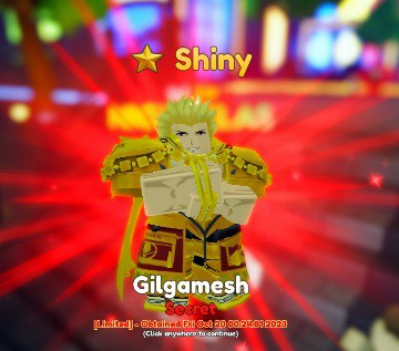 I Got Shiny Gilgamesh Anime Adventures 