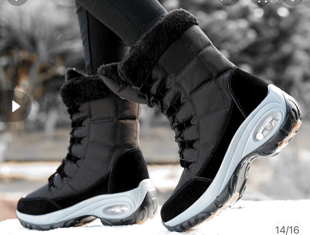 Warm winter boots ladies top