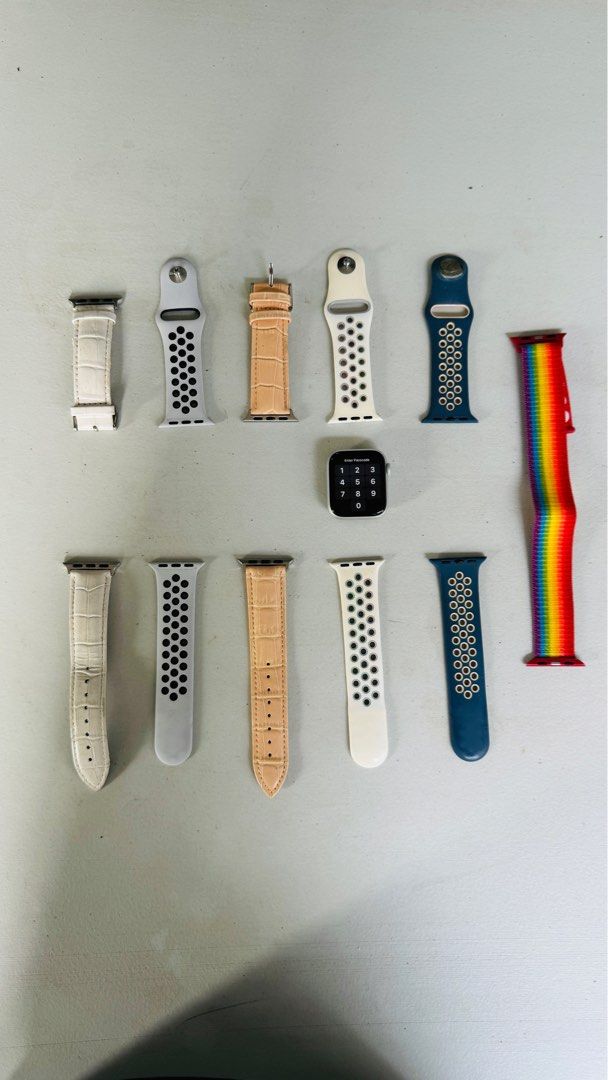 Apple watch nike series 5 best sale 40mm silver aluminium case gps