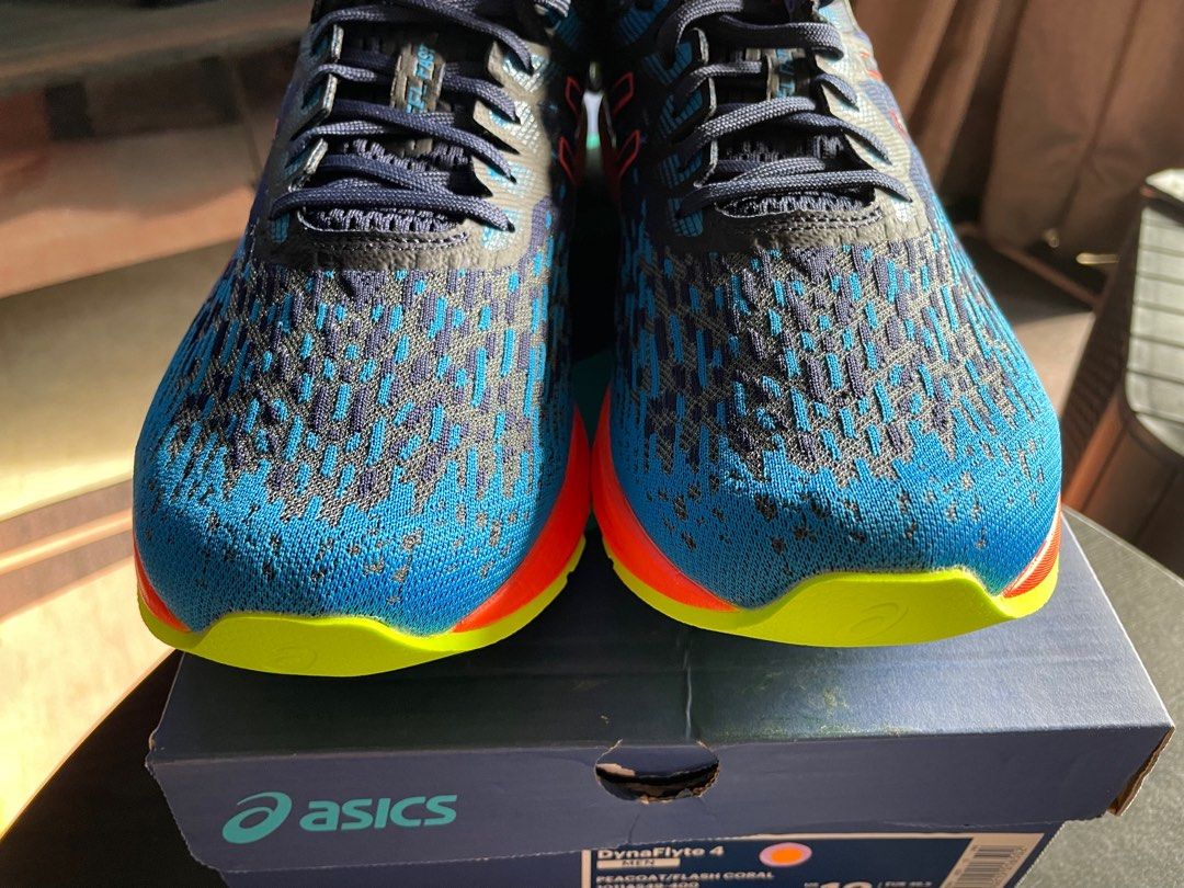 ASICS DYNAFLYTE 4 PEACOAT FLASH CORAL EUR 46.5