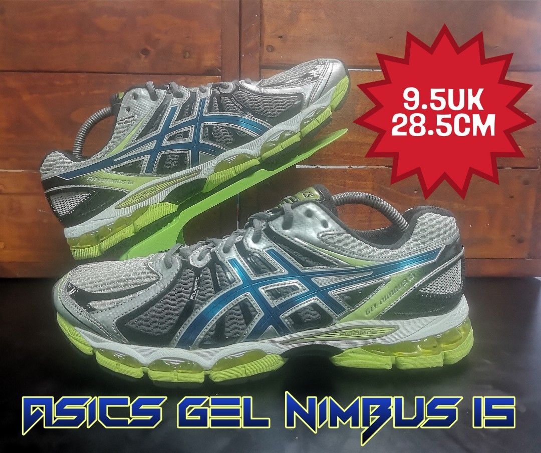 ASICS GEL NIMBUS 15 9.5UK Men s Fashion Footwear Sneakers on Carousell