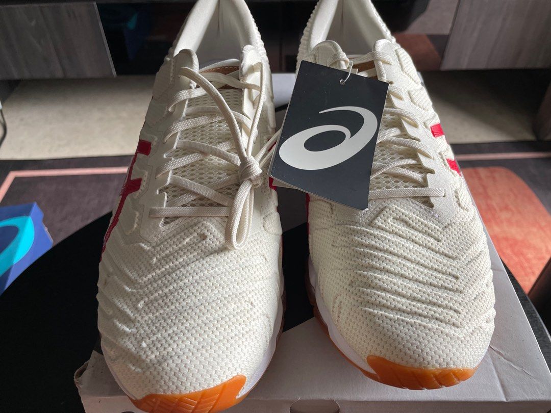 ASICS GEL QUANTUM 360 5 CREAM CLASSIC RED COLOR EUR 46.5