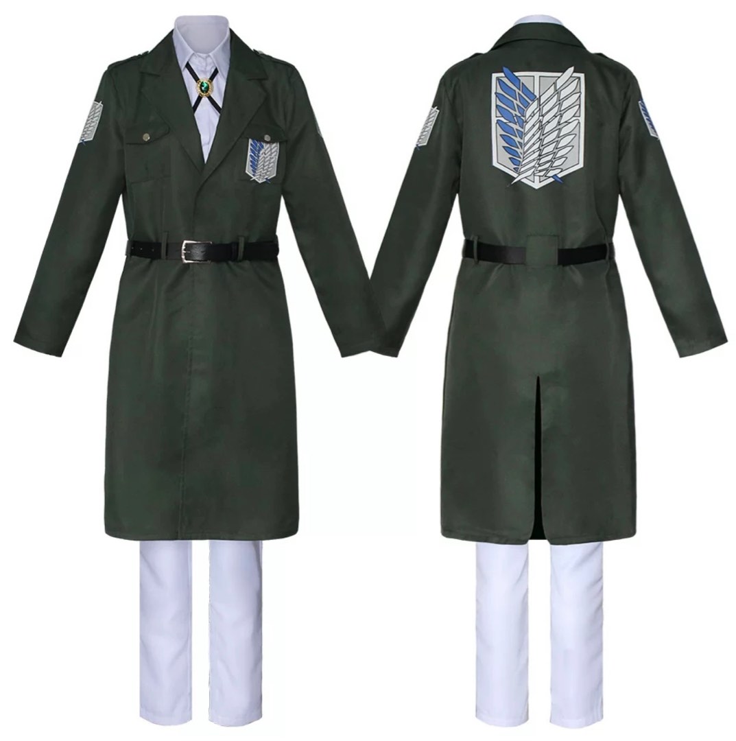 Attack On Titan Scouts Uniform Cosplay (Size M), Hobbies & Toys