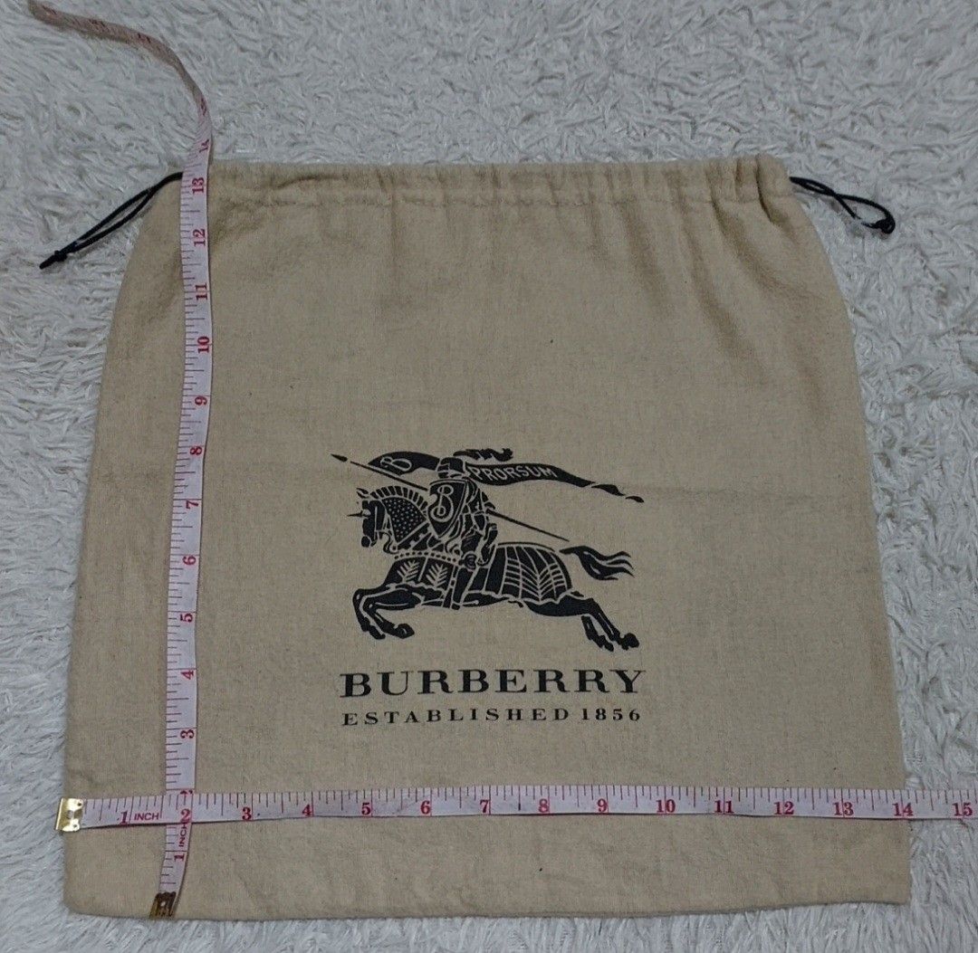Authentic Burberry dust bag 13.5x14 inches Luxury Bags Wallets
