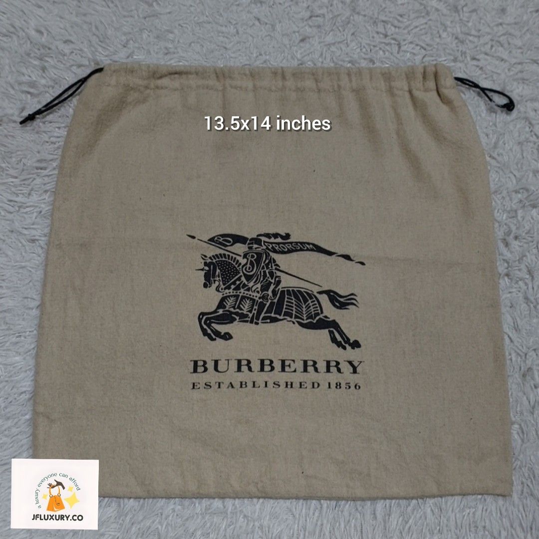 Dust bag burberry best sale