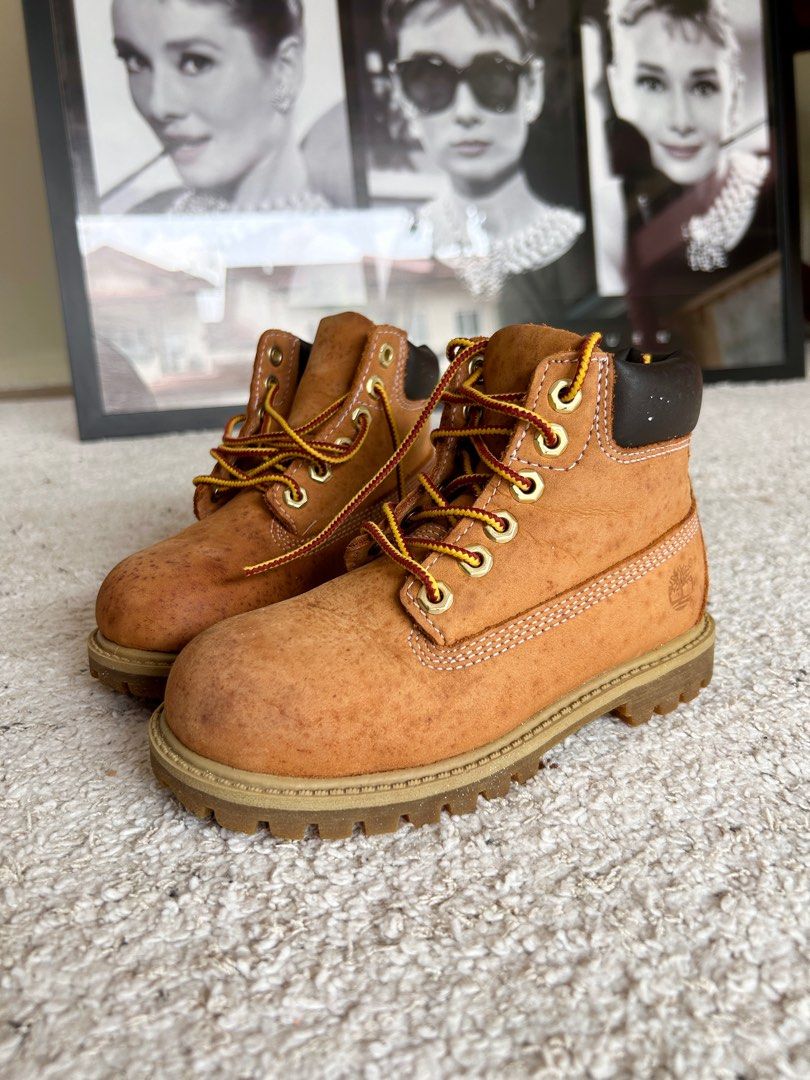 Authentic TIMBERLAND yellow boots KIDS toddler