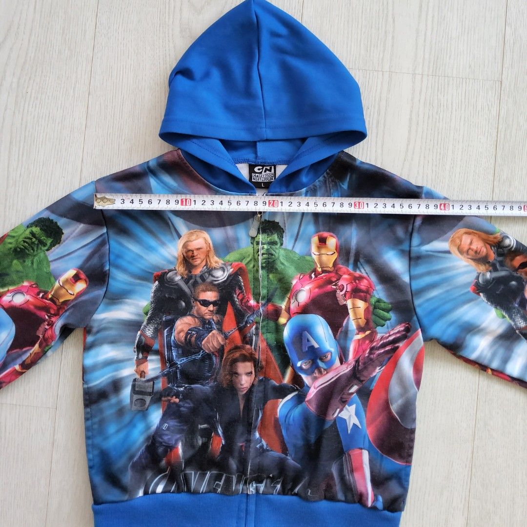 Avengers Cartoon Network Kids Size L Suit for 6yr to 8yr
