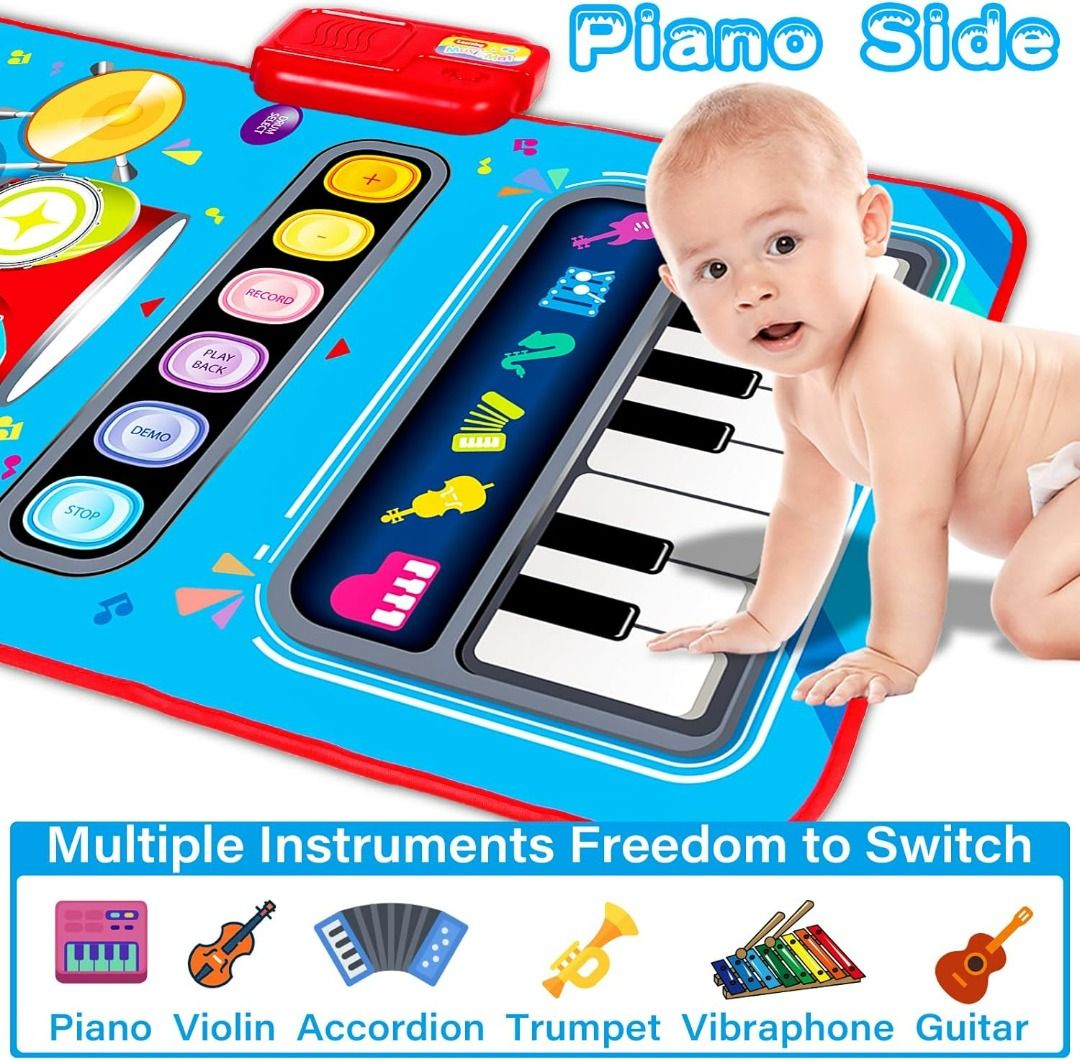 Musical instrument toys for 1 year old best sale