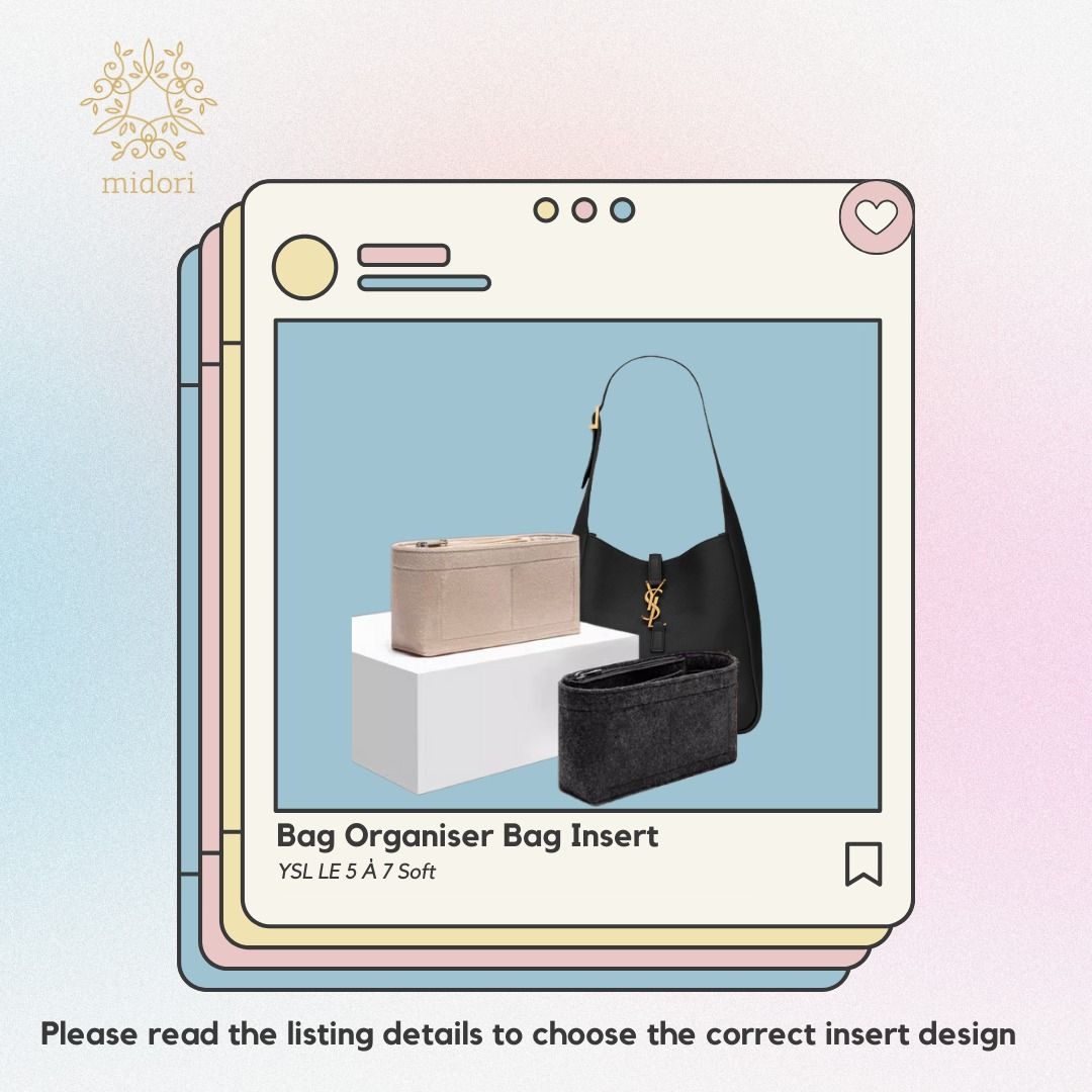 Ysl tote organizer best sale
