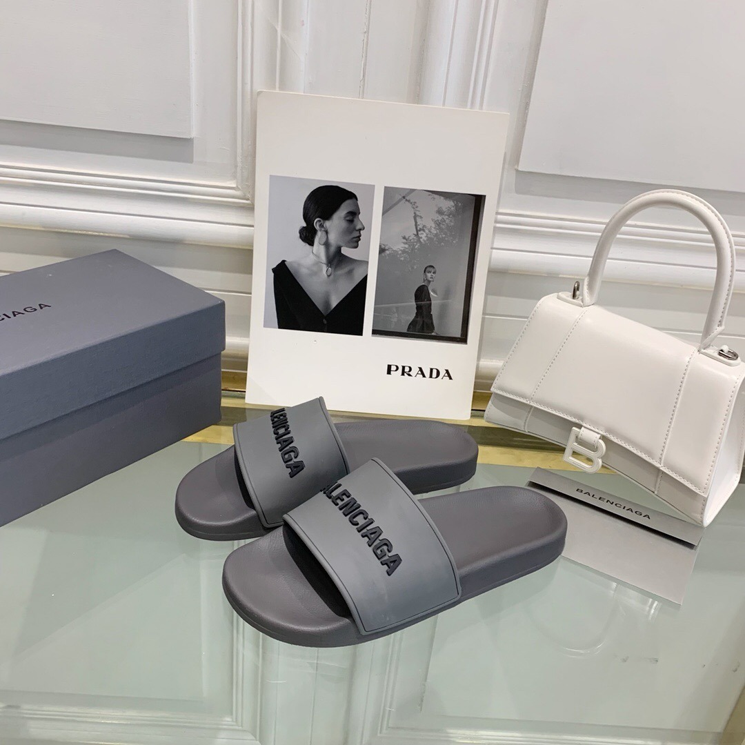 Balenciaga Slides Men s Fashion Footwear Flipflops and Slides