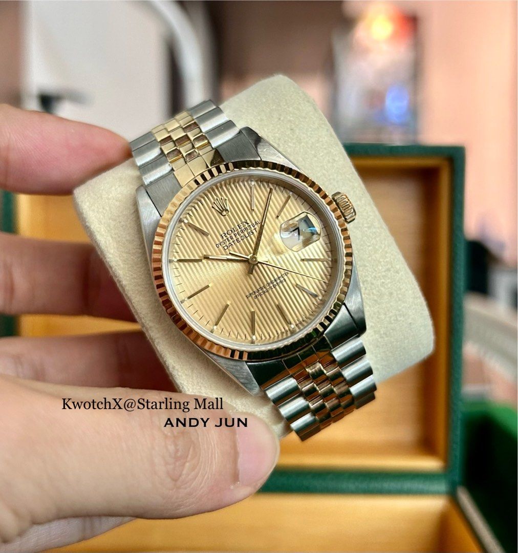 Rolex datejust online 36 tapestry dial