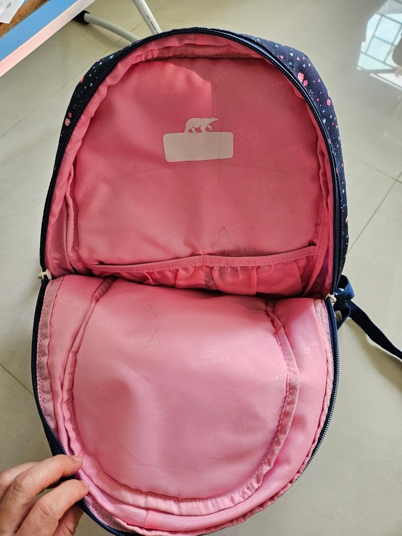 Beckmann Kids Backpack Blue, Luxury, Bags & Wallets on Carousell