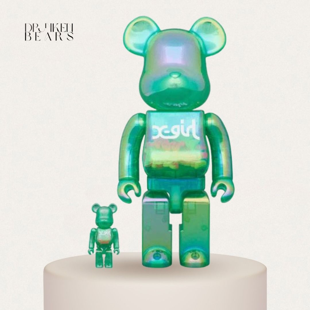 BE@RBRICK X-girl CLEAR GREEN Ver. - その他