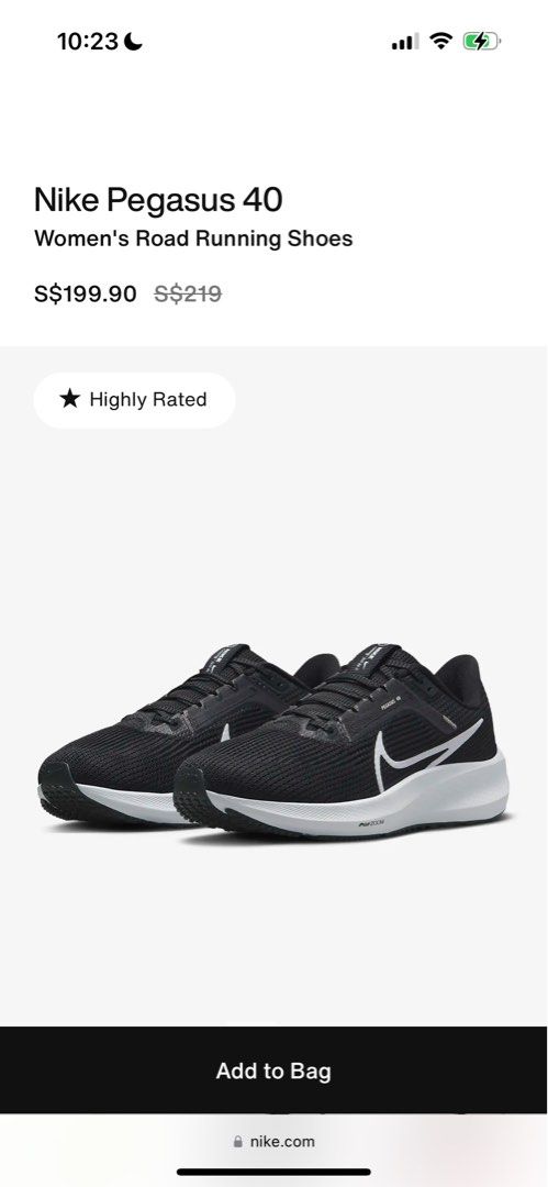BNIB Nike Pegasus Zoom 40 Women s Women s Fashion Footwear