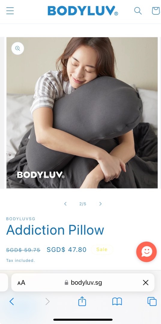 Bodyluv pillow online