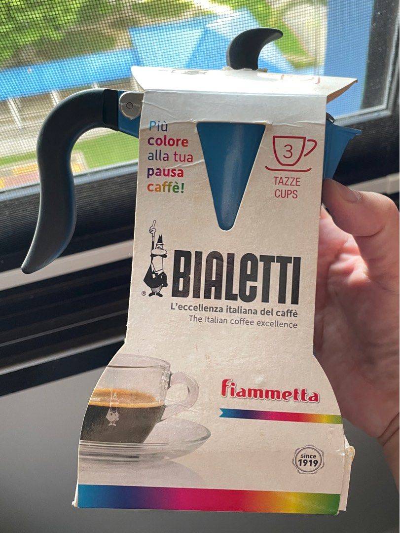 Bialetti Coffee Capsules Napoli - Set 8 packages of 16 capsules - Light Blue